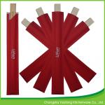 Double Tube Customized Bamboo Disposable Chopsticks 21cm For All Age for sale