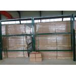 Powder Coating green Welded Double Metal Garden Fence Gate For European Market for sale