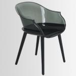 Italy style plastic cafe arm Cyborg chair for sale