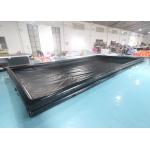 PVC Portable Inflatable 6x3x0.2m Car Wash Containment Mat for sale