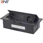 push pop up type hidden desktop interconnect box for sale