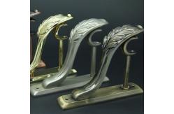 China Double Curtain Rod Brackets supplier