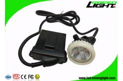China Rechargeable Coal Miner Hard Hat Light 10000lux High Beam 22hrs IP67 Waterproof supplier