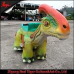 Artificial Animatronic Dinosaur Ride Waterproof For Earn Money
