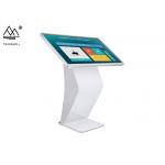 65 Inch Horizontal Touch Screen Kiosk 6ms Digital Interactive Signage for sale