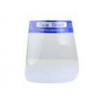 Professional Anti Fog Safety Face Shield , Full Face Plastic Face Shield for sale