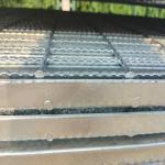 Serrated Plate Stainless Grating Galvanized Mesh Drainage Steel Grating for sale