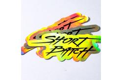 China Printed Custom Die Cut Vinyl Tamper Seal Stickers Waterproof Custom Vinyl Stickers supplier