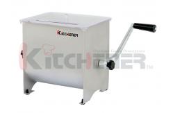 China Manual Commercial Meat Mixer Grinder , 50 Lb Meat Mixer With Large Handle supplier