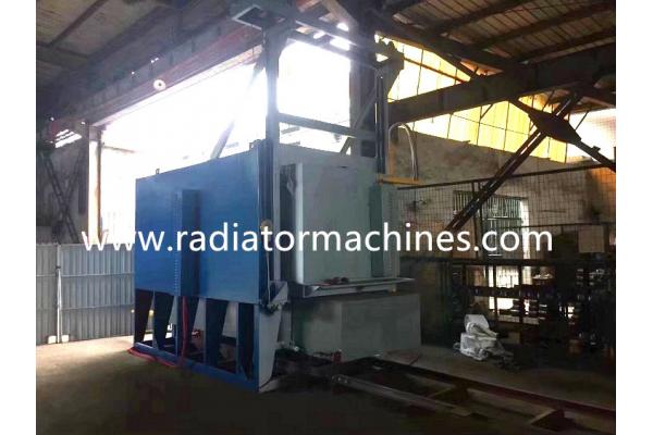 4 Zones Electrical Bogie Hearth Furnace With PLC Control