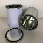 SGS Round Metal 3.38 Oz Oil Paint Tin Cans With Handle for sale