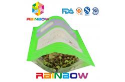 China Self Standing k Paper Snack Bag Packaging , Seeds Packaging Stand Up Zipper Pouch supplier