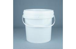 China Round Food Grade Plastic Buckets Stackable Reusable With Handle 1L-5L Capacity supplier
