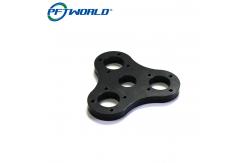 China OEM&ODM Aluminum Black Anodizing Precision CNC Turning Milling Parts supplier