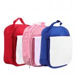 Blank Kids Sublimation Lunch Bag Portable Custom Printing Logo Bento Cooler for sale