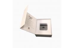 China Magnetic Tuck Top Boxes Book Shape Paper Electronic Packaging Box supplier
