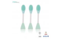 China Waterproof Double Sided Silicone Lip Brush Silicone Exfoliating Tools Makeup Tools supplier