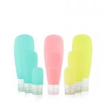 Multicolor 30ML Silicone Travel Shampoo And Conditioner Bottles