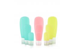 China Multicolor 30ML Silicone Travel Shampoo And Conditioner Bottles supplier