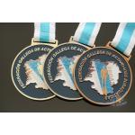 Diver Design Metal Award Medals Soft Enamel , 3D Effect Model Medallion