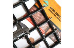 China 10mmx50mm Aperture Self Cleaning Wire Mesh For Quarry Screen supplier