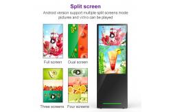 China 12 Hours Duty Time Portable LCD Digital Signage With 60Ah Battery supplier