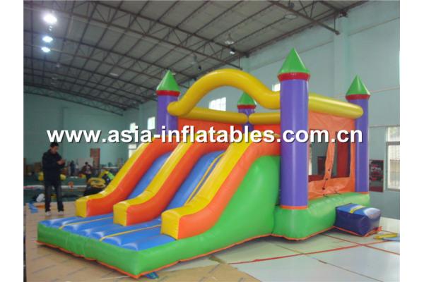 hotting sale inflatable bouncer with slide