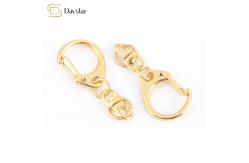 China Metal Snap Clasp Hooks Mini Swivel 8 Shape Jump Ring Chain Diy Keychain supplier
