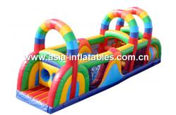 China Home Use Inflatable Obstacle Course For Children Amusement supplier