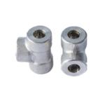 Galvanized Threaded Pipe Fitting 45 90 Degree Elbow Customized Threaded Equal Tee