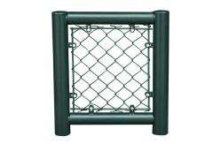 China 6ft Tall PVC Coated Chain Link Diamond Mesh Stainless Steel Wire Mesh Fence supplier
