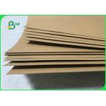 Virgin Wood Pulp 65 * 86cm 350gsm 400gsm Brown Kraft Board In Sheet for sale