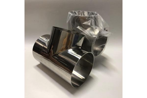 Butt Weld Reducing Equal Tee Seamless Pipe Fittings Rt Tested 12