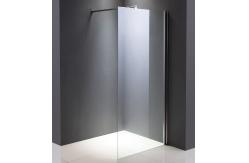 China Corner 8mm Frameless Shower Enclosure Chrome Adjustable Frame supplier