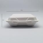 900ml Biodegradable Takeout Containers , Microwavable Biodegradable Takeaway Boxes
