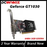 PCWINMAX Geforce GT 1030 2GB DDR4 64Bit Computer Graphics Card Low Profile HD DVI Outputs GPU for sale