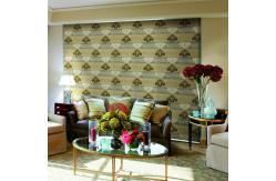China Blue Zebra Blinds Fabric Blue Double Layer Fireproof Dustproof supplier