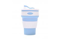 China Eco Portable Silicone Reusable Folding Coffee Cup supplier