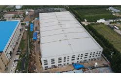 China Hot Dip Galvanized / Painted Steel Structure Warehouse Buildings Pre Engineered supplier