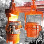 70tons Double Girder Foundry Crane  for the smelting of iron and steel for sale