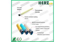 China Assemble Lab Furniture ABS Coated Pipe , Lean Pipe System With Full Set Joint supplier
