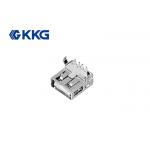 30v Micro Usb Female Socket 4 Pin Plug In Type ISO9001 Approved for sale