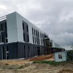 Fast Build Steel Structure Warehouse Building Large Span Light Steel Frame Construction for sale