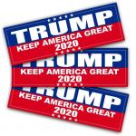 Trump Blue Advertising Logo Printing Oem Truck Reflective Stickers for sale
