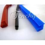 Solid Silicone Rubber Seal Extrusion Profiles For Heat Resistant Weather Stripping for sale