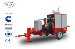China Hydraulic Pulley Cummins Engine Wire Stringing Equipment With Low Noisy supplier