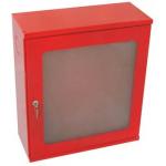 Silver Open Type Fire Hose Cabinets Customized For Fire Protection for sale