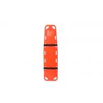 159kg Polyethylene Folding Emergency Spine Board Stretcher Trolley for sale