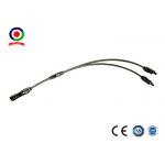 Low Power Loss  Branch Connector Y Branch Connector 35cm Cable Length for sale