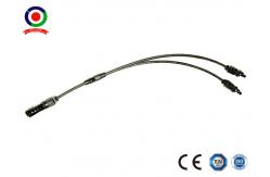 China Low Power Loss  Branch Connector Y Branch Connector 35cm Cable Length supplier